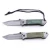 Import Titanium gray blade G10 handle tactical stainless steel  folding pocket utility knife from China