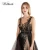 Import Top Designs Hand Sewn lady Evening bridal brides party Dresses Fancy black long maxi lace homecoming cocktail dress For Women from China