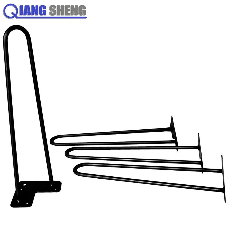 Top Quality Wholesale Free Drawing U shape legs hairpin legs metal table legs