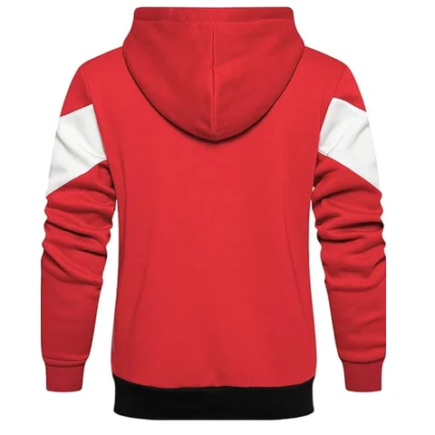 Top Selling Pullover Full sleeves front zipper Hoodies Sustainable Men Solid Hoodie 100% Good Quality Fabric Available