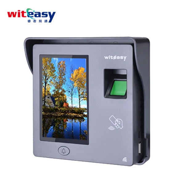 Touch Screen Wifi Access Control and Time Attendance Machine