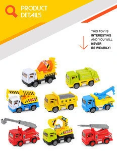 Toys manufacture 8 custom diecast model construction pullback car toy