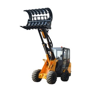 tractor accessories electric farm atv bale grip grab grapple forklift loader for silage trailer