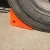 Import Traffic Safety PU car Wheel Chocks speed bump stopper for parking equipment from China