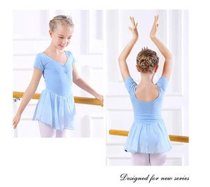 Training Clothing Leotards Kids Chiffon One-piece Baby Girls Ballet Dance Dress