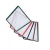 Import Transparent PVC Restaurant Menu Cover Folder With Plastic Pockets, 1 page 2 views from China