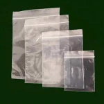 transparent zipper bag/pe plastic zip top bag/poly bag with zipper