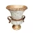 Import Trumpet Resin Vases Home Marble Flower Pots for Desk Top Vase from China