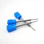 Tungsten Steel Corner Radius End Mills D1.2R0.2x75mm Deep groove milling cutter for  aluminium copper iron