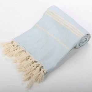 Turkey personalized custom Bath Spa blanket Turkish Recycle 100% cotton beach towel