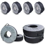 Tyre Wheel Cover Weather Resistant Storage Bags Spare Tyre Cover