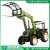 Import TZ04D  tractor hydraulic Front loader with  Tray fork   matched  with Ordinary bucket  Domestic valve from China