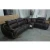 Import U shape modern living room furniture genuine leather lawson sofa set from China