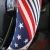 Import UK National Flag car steering wheel covers Universal knit fabric from China