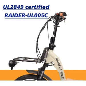 UL2849 750W 52V20AH sturdy family style cargo ebike with long rear tray for padded kids seats baby Ul2271 Battery Certification