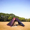 Ultralight Outdoor Camping Large Tarp Sun Shelter A Tower Base Camp Tents