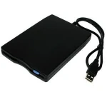 USB Portable Diskette Drive, USB External Floppy Drive(Black)