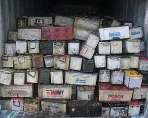**  USED Waste Auto, Car and Truck battery, Drained lead battery scrap for sale at cheap  ***