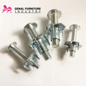 Useful small size  zinc plated fitting connector furniture  hardware screw nut bolt