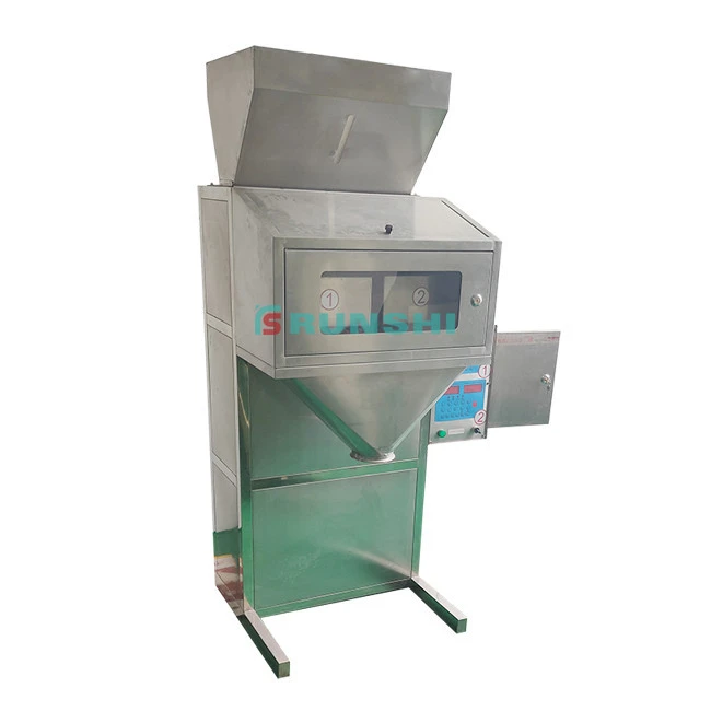Vertical grain granule salt weighing filling machine