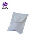 very small velvet Fabric envelope bag pouch with flap