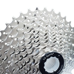 VG SPORTS 10 Speed 11-36T Mountain Bike Cassette Freewheel Sprocket Silver Bicycle FreeWheel