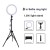 Import Video Light Dimmable LED Selfie Ring Light USB ring lamp Photography Light with Phone Holder 1.3M tripod stand for Makeup from China