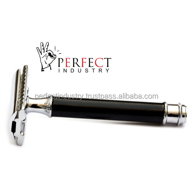 Clemak Razor Buy Vintage Classic Black & Chrome Double Edge Safety Razor With Gift ...