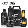 V&W Brand /OEM Factory Wholesales No Smell Mirror Chrome Base Coat(Compatible with Mirror Chrome Pigment )