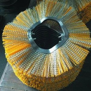 wafer ring cleaning road sweeping brush