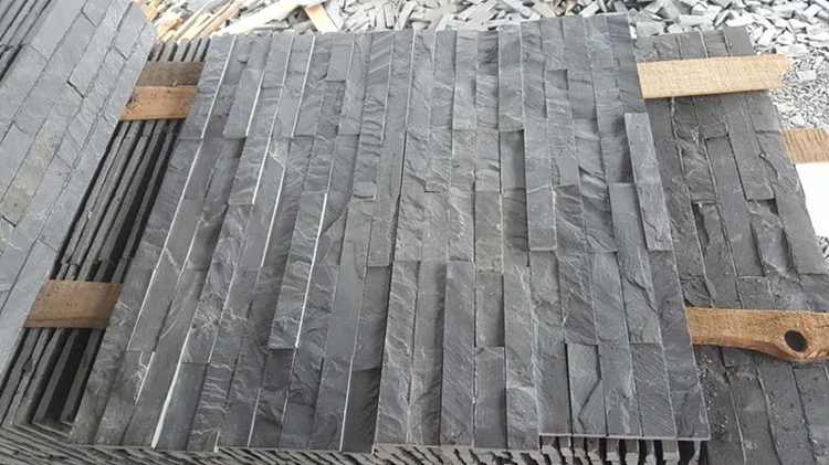 Wall Cladding Decoration Grey Natural Slate Tiles Factory Supply Light Cut-to-size Antacid Modern SPLIT Mall