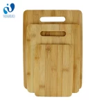 WanuoCraft Customize Rectangular Solid Organic Bamboo Wood Cutting Boards