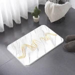 water  absorbing Anti slip Shower Waterproof Diatomite diatomaceous earth Bath Mat for bathroom