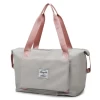 Water Resistant Nylon Foldable Travel Duffel Bag Luggage Sports Gym Bag