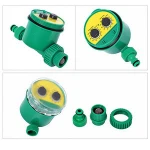 Watering Timer Hose Faucet Timer Outdoor Waterproof Automatic On Off 1Pcs LCD Display Irrigation Series Watering Timer
