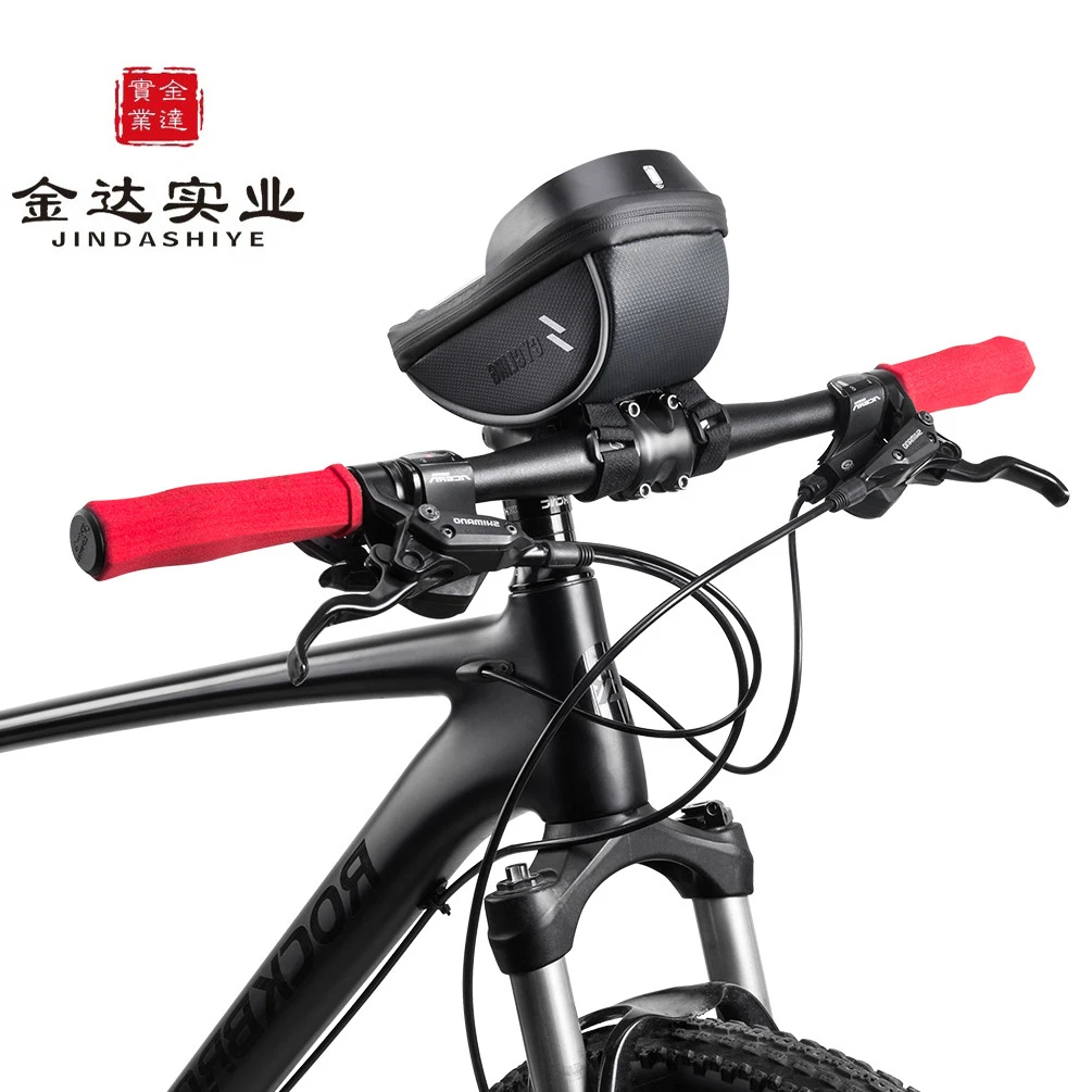 Waterproof Factory Custom Bicycle Box Front Block Bag Tool Storage Phone Case Mountain Accessories Bike Seat Bag