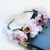 Import Wedding bridesmaid floral headband summer seaside hair accessories photo props flower crown from China