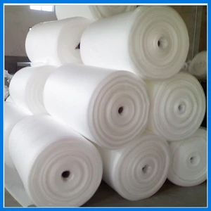 White Color EPE Foam Sheets / EPE Foam Rolls For Furniture Packing