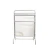 Import White floor island stand item metal hook display stands counter display hook hanging racks from China