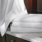 White Hotel Cotton Bath Towel