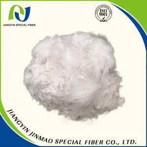 white recycled psf polyester staple fiber