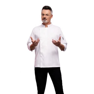 Whites pizza chef clothing uniform with good quality