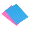 whole sale customized Food grade heat flexible  heat resistant silicon  mat glue gun work pad for DIY