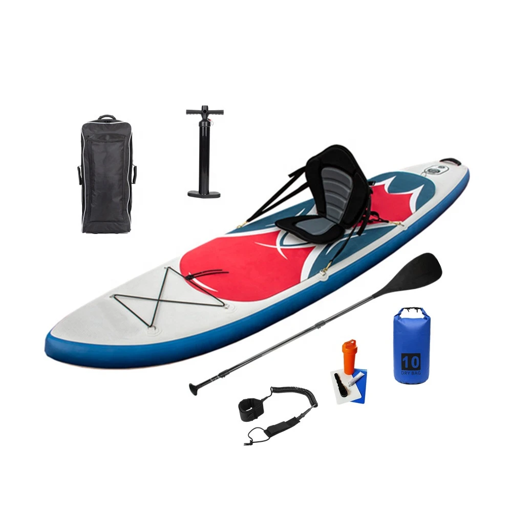 Wholesale 2021 Drop Stitch Inflatable Paddel Board SUP-Kayak Inflatable SUP Board With Seat