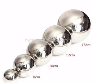 Wholesale 500mm 600mm 800mm 1000mm 1500m Hollow Stainless Steel Gazing Ball