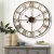 Import Wholesale 60cm 24&quot; Round Metal Skeleton Roman Numerals Minimalism Industrial Home Decor Decoration Modern Wall Clocks for sale from China