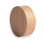Import wholesale 70mm cosmetic wood plastic bottle screw cover caps for cream jar from China