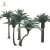 Import Wholesale Artificial Plastic Outdoor Coconut Palm Tree for Garden Decoration Home Decor from China