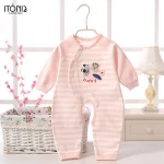 Wholesale blank vintage brand baby clothes organic cotton