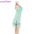 Import Wholesale Box Package In Stock Four Size Green Sleep Wear Set Sexy from China